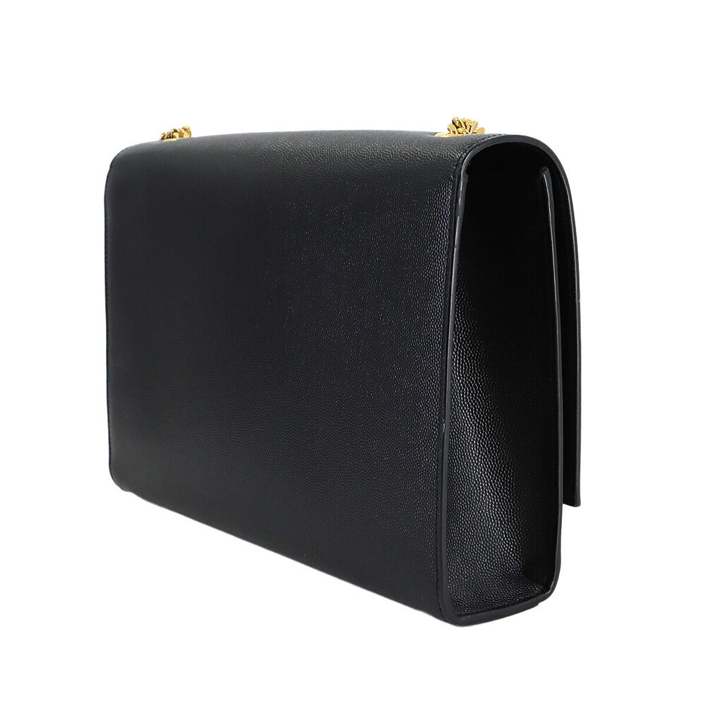 Saint Laurent Kate Chain Shoulder Bag Leather Black - Picture 4 of 8